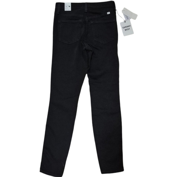 Aritzia Sunday Best Black Skinny Switch Jeans High-Waisted - Picture 3 of 9